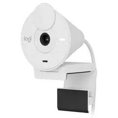 LOGITECH - Camara Brio 300 fhd 1080p con Modo Privacidad - Blanco