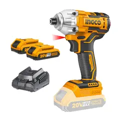 INGCO TOOLS - ATORNILLADOR DE IMPACTO 14 BRUSHLESS INGCO 20V