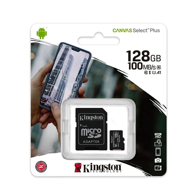 Memoria Micro SD 128GB Plus