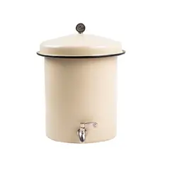 ECOFILTRO - Purificador de Agua Acero Vitrificado Mini 5.5 L Beige