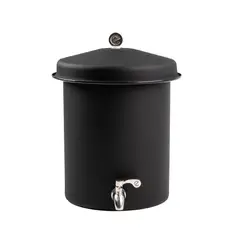 ECOFILTRO - Purificador de Agua Acero Vitrificado Mini 5.5 L Negro Mate