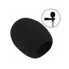 GENERICO - Esponja Mini Protector Para Microfono Pechero Lavalier