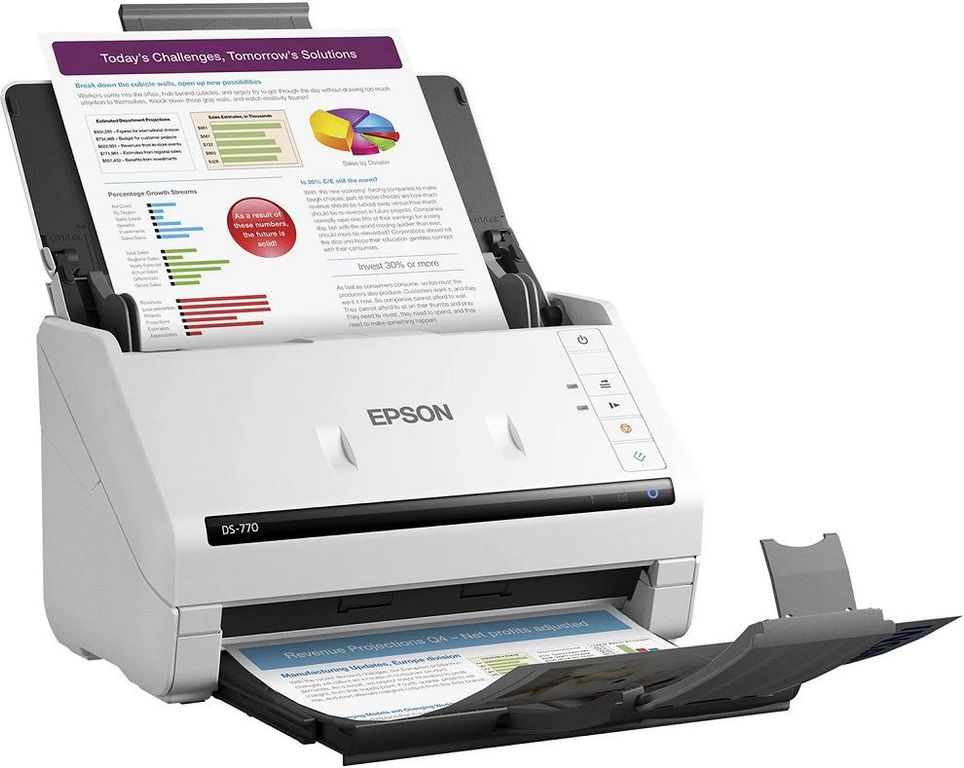 Escáner DS-770 II 45 ppm/90 ipm, USB 3.0 de alta velocidad