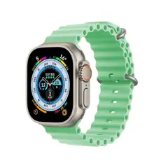 IMPORTADO MC - Correa para Apple Watch Ocean Band Verde 42mm44mm45mm49mm