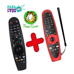 UNIVERSAL - Control Remoto LG Magic Mr400-Mr500-Mr600-Mr650 Funda Roja