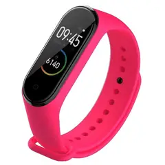GENERICO - Correa Para Xiaomi Mi Band 4 Rosarojo