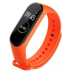 GENERICO - Correa Para Xiaomi Mi Band 4 Naranja