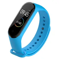 GENERICO - Correa Para Xiaomi Mi Band 4 Celeste