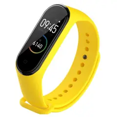 GENERICO - Correa Para Xiaomi Mi Band 4 Amarillo