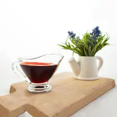 INSPIRA - Jarra para Salsa de Vidrio Transparente