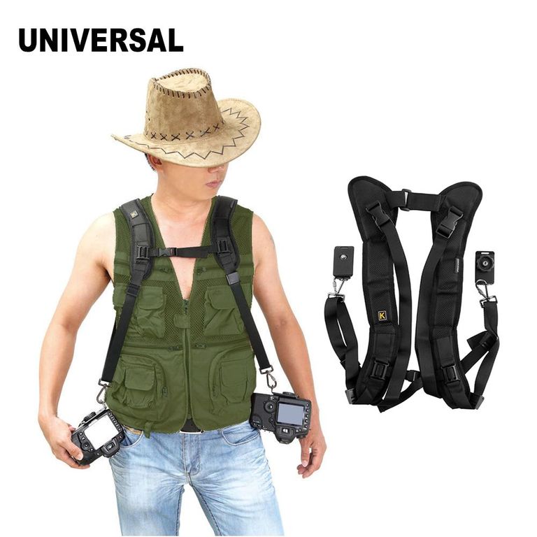 Correa Quick Strap Doble – Para 2 Camaras DSRL