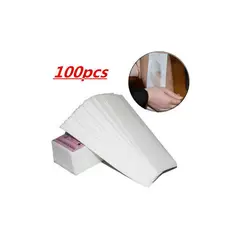 GENERICO - Depiladora - pack de100 tira de cera depilatoria belleza profesional