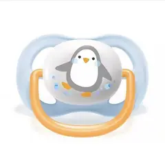 AVENT - Chupón 0 A 6 Meses Ultra Air Pack 1uni Pinguino NIÑO