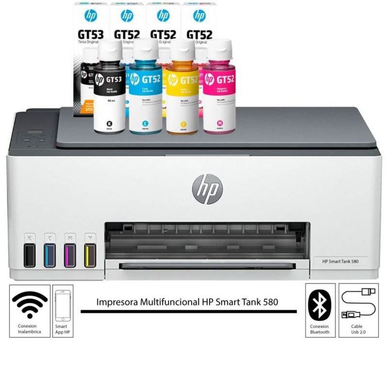 Impresora Smart Tank 580 Multifuncional Wifi