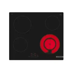 BOSCH - Cocina PKF611BB8E Vitrocerámica Empotrable Eléctrica 60 cm Negro