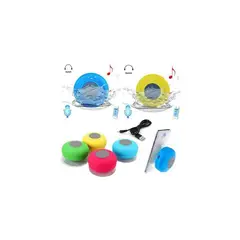 GENERICO - Mini parlantes bluetooth portatil acuatico speaker microfono ducha