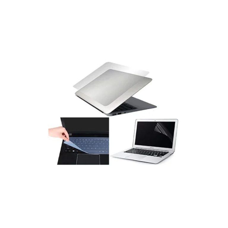 Pack 3 en 1 protector para laptop -teclado + pantalla + skin 14.6"