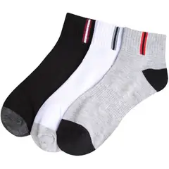 GENERICO - Pack 6 medias deportivas tobilleras hombre algodon