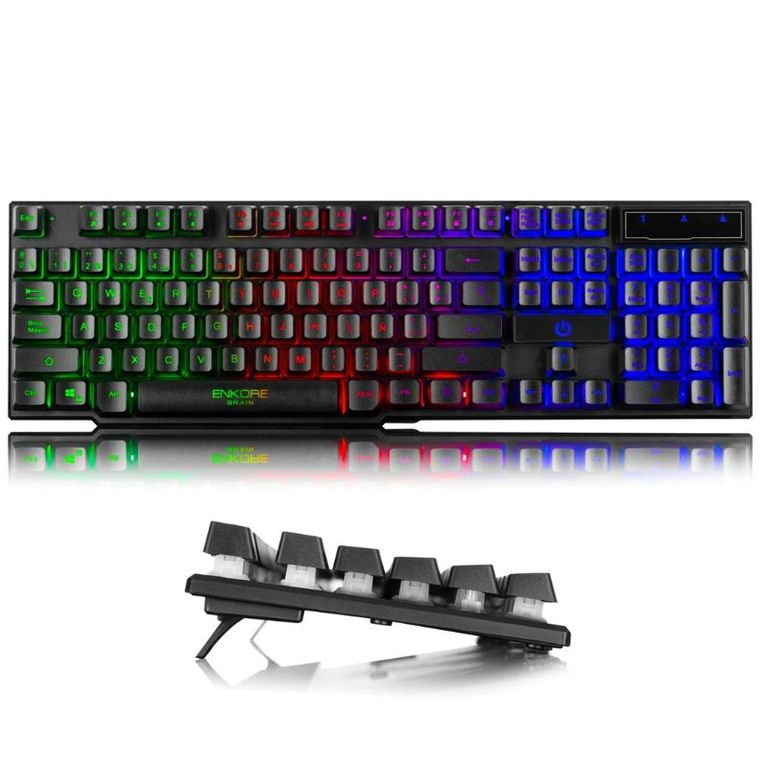 Teclado Gamer Semimecánico Brain