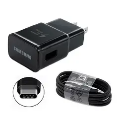 SAMSUNG - CARGADOR 15W Original CARGA RAPIDA FAST CHARGING - NEGRO