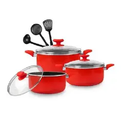 FINEZZA - Set de ollas Aluminio 9PZASFZ-1651T