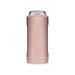 BRUMATE - Enfriador de Lata Hopsulator Slim Glitter Rose Gold 12oz