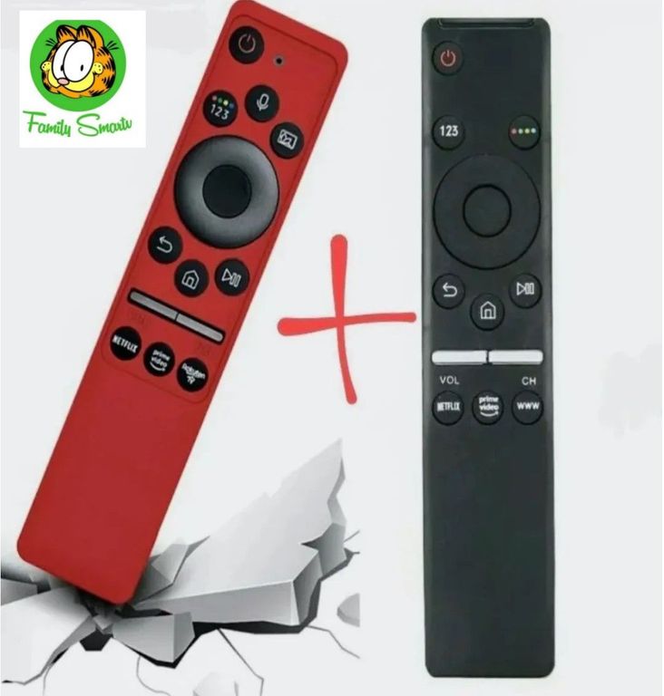 Control Remoto Samsung Funda Roja