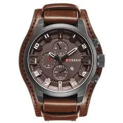 OEM - Reloj Hombre CU-8225 Correa Cuero Genuino