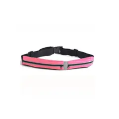 TODO FIT - Canguro Cinturón deportivo delgado Ultrafino rosado