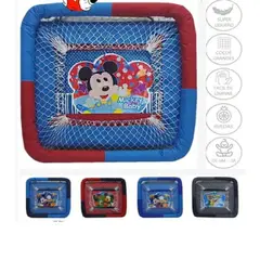 LH ELECTRONIC - Corral Con Ruedas para Bebes Acolchado Lona - Niño