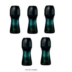 AVON - - desodorante roll on black suede secret 50ml Pack de 5 unidades