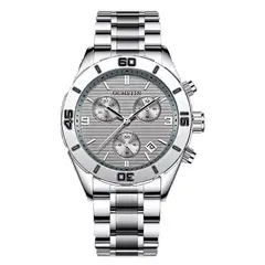 OCHSTIN - RELOJ 6113 PLATEADO NEGOCIOS