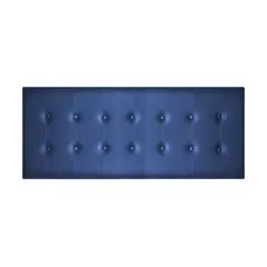 BARAKA HOME - Cabecera Opole 2 plz - Azul Marino