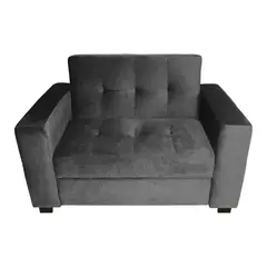 BARAKA HOME - Sofá Cama Madison 1.5 plz - Gris claro