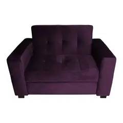 BARAKA HOME - Sofá Cama Madison 1.5 plz - Púrpura