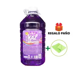 LIMPIATODO LÍQUIDO AROMA LAVANDA KAZVEL 3.8 LTS+ REGALO