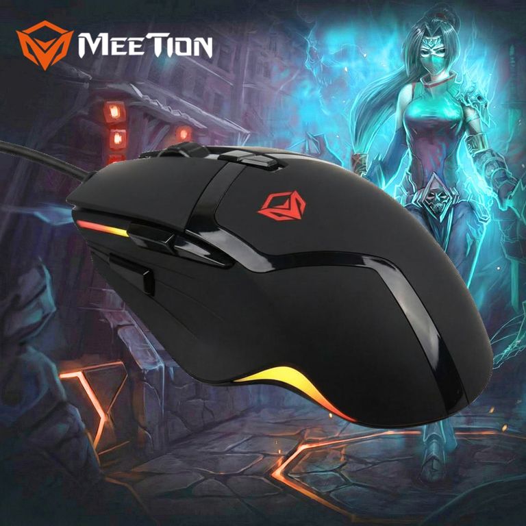 Mouse Gamer 8D RGB MT-G3325 5000 DPI 8 Botones Ergonómico Profesional Cable 1.8 m