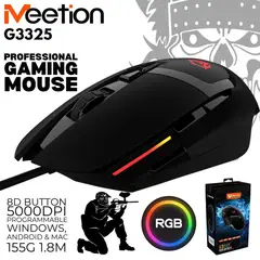 MEETION - G3325 Professional RGB Gaming Mouse