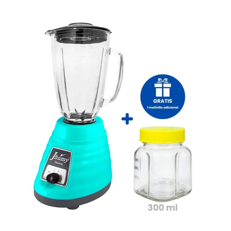 Licuadora TITANIUM TURQUESA 2L 600W