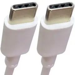 OEM - Cable USB-C a USB-C 3A 60W 1M Carga Rápida y Datos 480Mbps