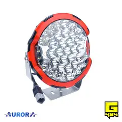 AURORA - Faro Shooter Rojo de 9 185W 10000LM Luz Blanca