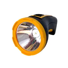 CAFINI - Linterna Potente 5w Recargable 1 Led CN-1820-5W Amarillo