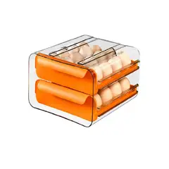 GENERICO - Organizador De Huevos 2 niveles 32 unidades- Porta Huevo