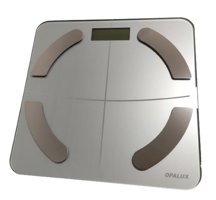 Balanza Inteligente Con Bluetooth - App Alfit Plateado
