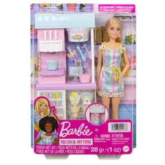 BARBIE - Set Heladeria Con Muñeca