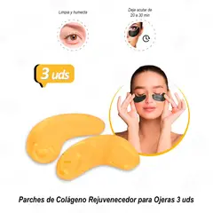 SASARU - Parches de Colágeno para Ojeras 3 uds