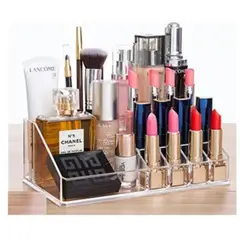 GENERICO - Organizador de maquillaje en acrilico de muy buena calidad