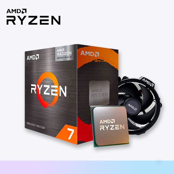 Procesador Ryzen 7 5700G, 3.80 / 4.60GHz AM4