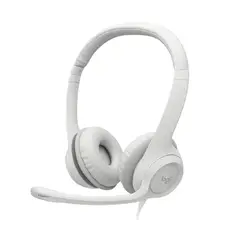 LOGITECH - - Audífono H390 USB con Cancelación de Ruido - Blanco