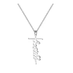 SHOPSMART - Cadena Be Still en Acero